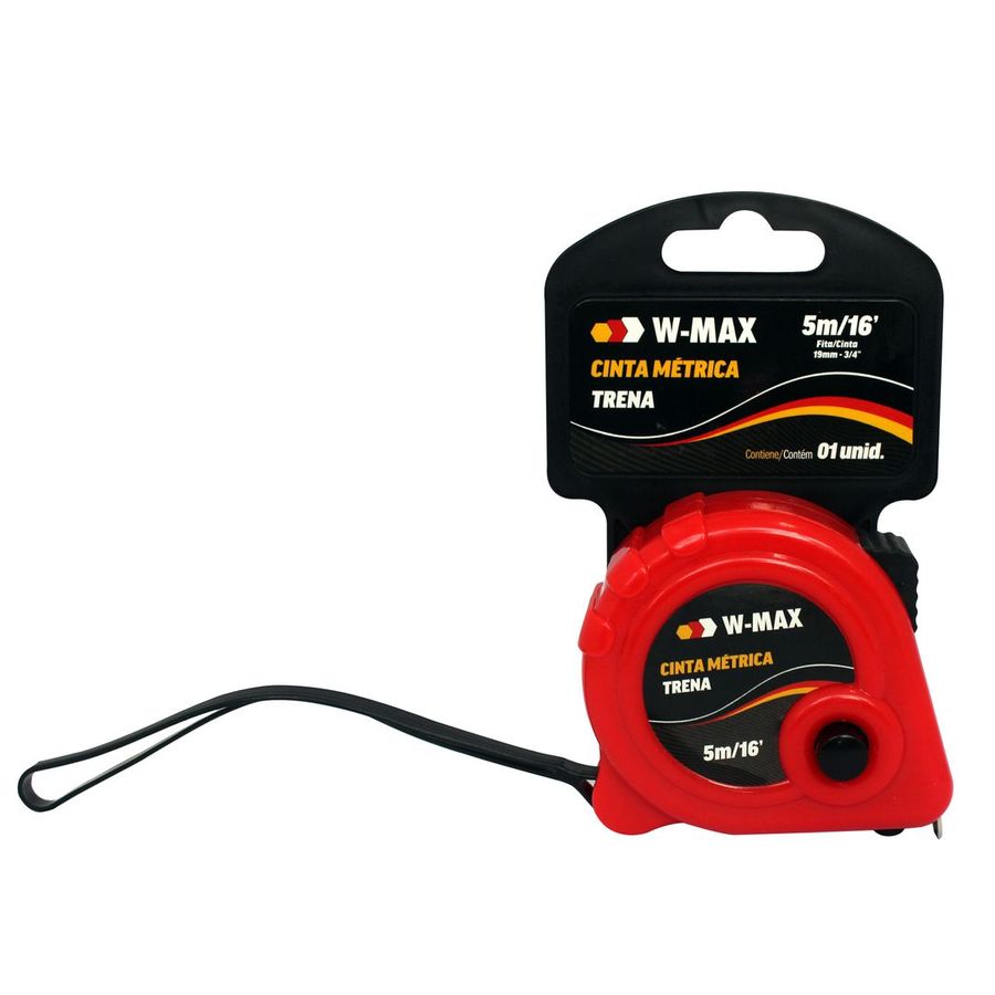 CINTA METRICA W-MAX 5MT / 19MM   WURTH
