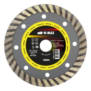 DISCO DIAMANTADO TURBO 4 1/2 W-MAX - WURTH
